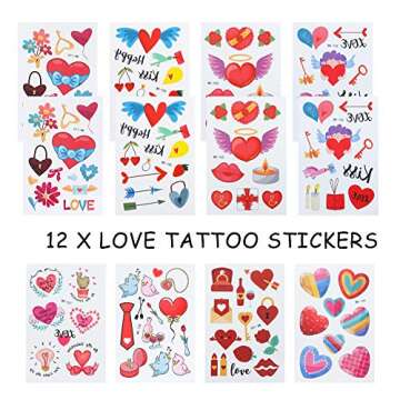 84 pcs Valentine's Day Party Favors Set for Kids