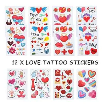 84 pcs Valentine's Day Party Favors Set for Kids