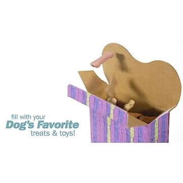 Jokari Woof Party Pull String Dog Pinata for Dogs