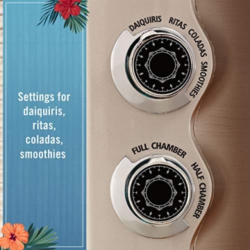 Margaritaville Bali Frozen Concoction Maker with Self-Dispensing Lever, Automated Drink Mixer for Smoothies, Margaritas, Daiquiris, and Colada, 60 oz. Jar, Gray