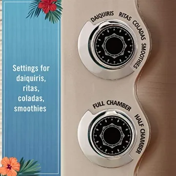 Margaritaville Bali Frozen Concoction Maker with Self-Dispensing Lever, Automated Drink Mixer for Smoothies, Margaritas, Daiquiris, and Colada, 60 oz. Jar, Gray