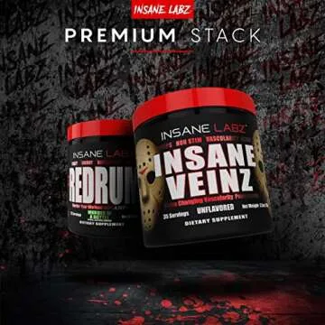 Insane Labz Insane Veinz Non-Stimulant NO Booster Powder