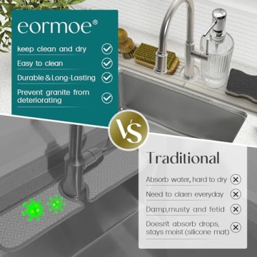 Super Absorbent Diatomite Stone Sink Tray for Home