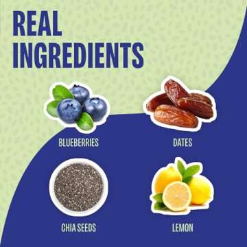 Chia Smash Blueberry Jam | Low-Calorie, No Sugar Added Keto Jam with Upcycled Fruit & Chia Seeds | Vegan, Paleo Superfood Fruit Spread (1 Jar)