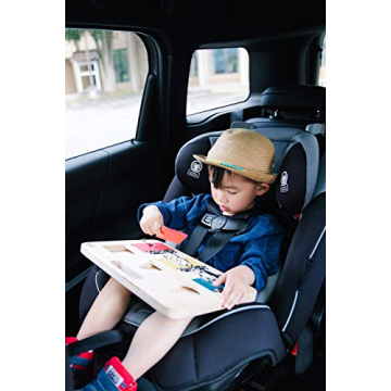 Montessori Busy Board Shape Sorter Latch Board Educational Toy