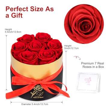 Eternal Preserved Roses gift - Lasting love & beauty
