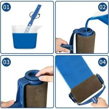 Paint Roller Brush Kit Pro for Effortless Wall Painting