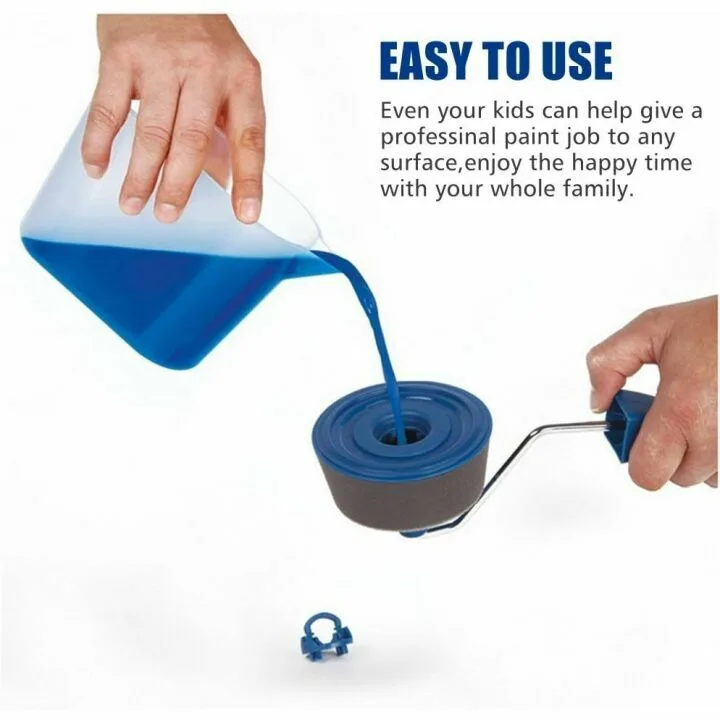 Paint Roller Brush Kit Pro for Effortless Wall Painting