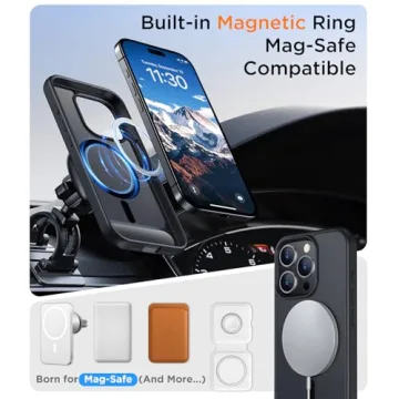 Temdan Magnetic Case for iPhone 15 Pro Max - Slim & Shockproof