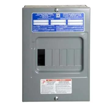 Square D by Schneider Electric HOM612L100SCP Homeline 100 Amp 6-Space 12-Circuit Indoor Surface, No Size, No Color
