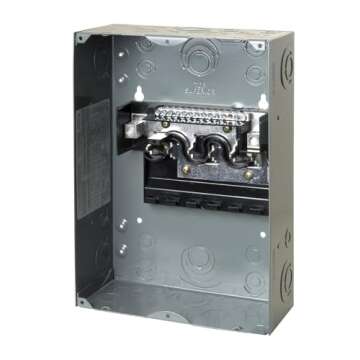 Square D by Schneider Electric HOM612L100SCP Homeline 100 Amp 6-Space 12-Circuit Indoor Surface, No Size, No Color