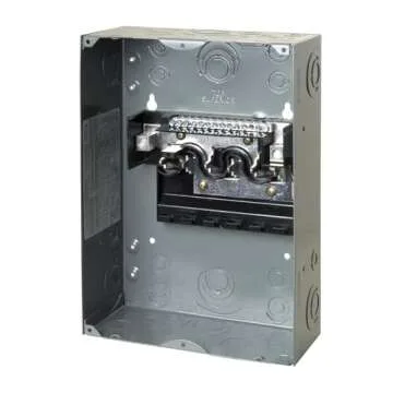 Square D by Schneider Electric HOM612L100SCP Homeline 100 Amp 6-Space 12-Circuit Indoor Surface, No Size, No Color