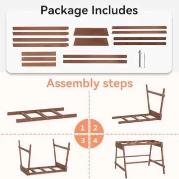 PETSFIT Chicken Coop Accessory with Multiple Chicken Perches Chicken Toys for Pet's Health & Happy, Chicken Roosting Bars Fit for 6-8 Chicks