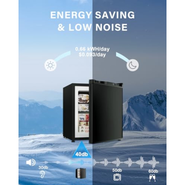 Feelfunn 1.1 Cu.ft Mini Freezer - Compact and Efficient Freezing Solutions