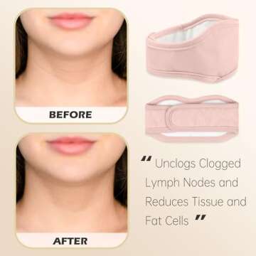 Pedobi 2 Pcs Castor Oil Pack Wrap, Organic Cotton Castor Oil Wrap for Neck, Castor Oil Compress for Liver Detox, Insomnia, Constipation Pink