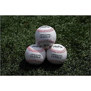 Rawlings Official League Baseballs - Pack of 12 for Practice