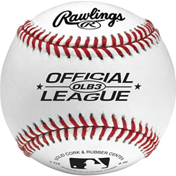 Rawlings Official League Baseballs - Pack of 12 for Practice