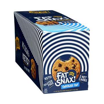 Fat Snax Cookies Retail Box (Chocolate Chip)