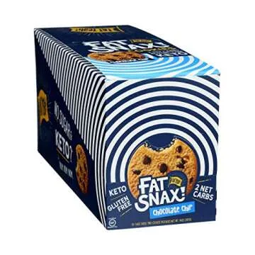 Fat Snax Cookies Retail Box (Chocolate Chip)
