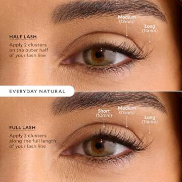 Velour Self-Stick Lash Clusters - Easy, Natural Beauty