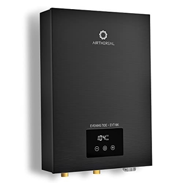 Airthereal Electric Tankless Water Heater 18kW, 240Volts - Space Saving & Energy Efficient - Ideal f...