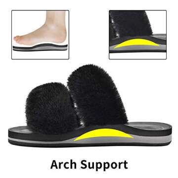 Comfortable Arch Support Slippers for Women | Coface