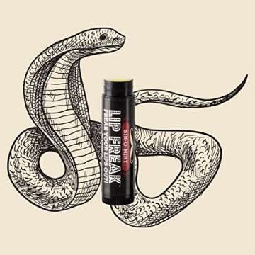 Doctor Lip Bang's BUZZING Lip Balm | Lip Freak | 100% All Natural | Cruelty Free | Flavoured Lip Fre...