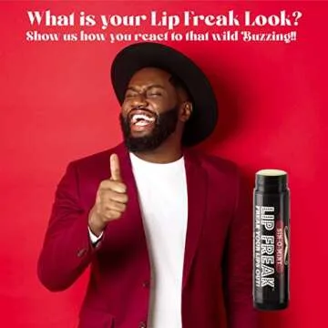 Doctor Lip Bang's BUZZING Lip Balm | Lip Freak | 100% All Natural | Cruelty Free | Flavoured Lip Freak (Sin-O-Mint)