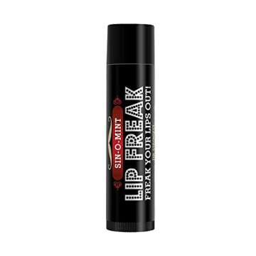 Doctor Lip Bang's BUZZING Lip Balm | Lip Freak | 100% All Natural | Cruelty Free | Flavoured Lip Freak (Sin-O-Mint)