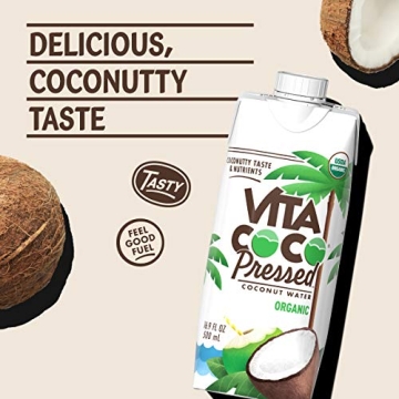 Vita Coco Organic Coconut Water Refreshing 12 Pack
