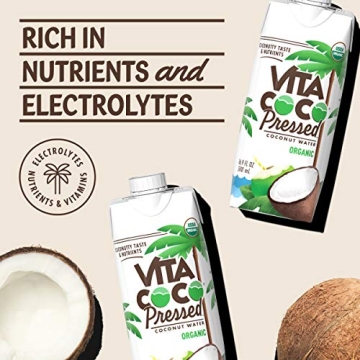 Vita Coco Organic Coconut Water Refreshing 12 Pack