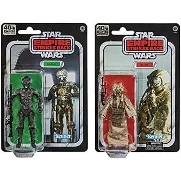 STAR WARS The Black Series 4-LOM and Zuckuss Toys 6-Inch-Scale The Empire Strikes Back Collectible F...