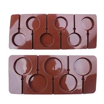 BAKER DEPOT Silicone Mold Set for Lollipops and Cake