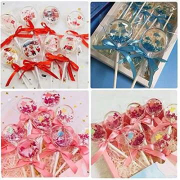 BAKER DEPOT Silicone Mold Set for Lollipops and Cake