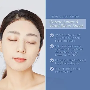 Mediheal Best Korean Sheet Mask for Deep Hydration 15 Sheets