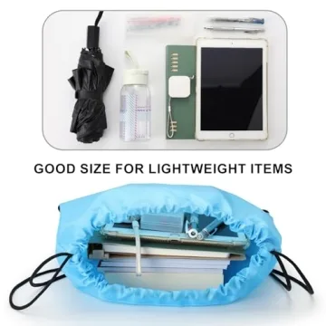 Kuhome 60Pcs Drawstring Backpacks Bulk Gift Bags for Trips