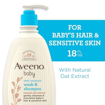 Gentle 2-in-1 Baby Body Wash and Shampoo for Sensitive Skin