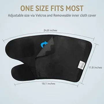 FIT KING Calf Massager with Heat for Pain Relief