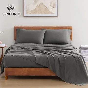 Luxurious Lane Linen Organic Cotton King Sheets Set