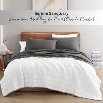 Luxurious Lane Linen Organic Cotton King Sheets Set