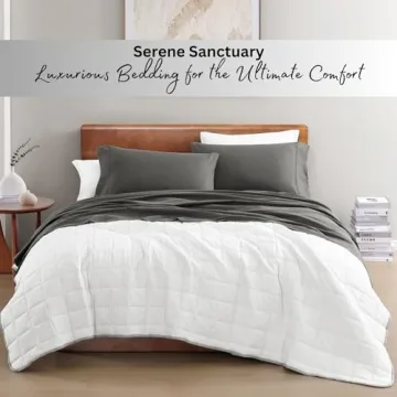 Luxurious Lane Linen Organic Cotton King Sheets Set