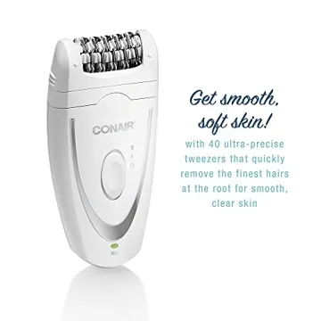 Conair Full Body Epilator for Women, Cordless & Rechargeable