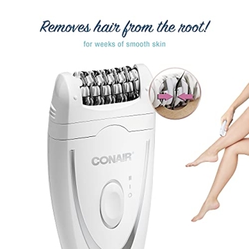 Conair Full Body Epilator for Women, Cordless & Rechargeable