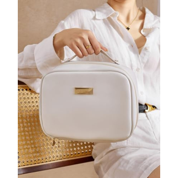 EACHY Travel Makeup Bag Waterproof Cosmetic Organizer