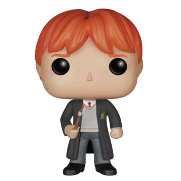 Funko POP Movies: Harry Potter Ron Weasley Action Figure, Standard (5859)