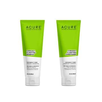 Acure Vegan Shampoo & Conditioner Set - Cleansing & Moisturizing
