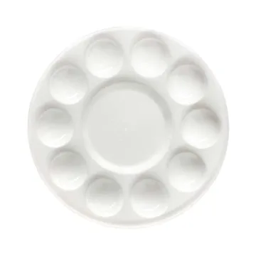 Kid-Friendly 1 Pcs Plastic Paint Palette for Creativity