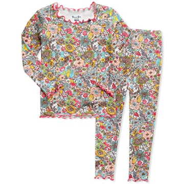 VAENAIT BABY Eco-Friendly 2pcs Toddler Pajama Set - Floral Design