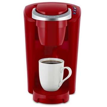 Keurig K-Compact Single-Serve K-Cup Pod Coffee Maker in Red