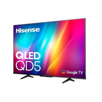 Hisense 43" Class QD5 Series QLED 4K UHD Smart Google TV 43QD5N, with Dolby Vision HDR, HDR10+ Adaptive, HDR10, HLG (Renewed)
